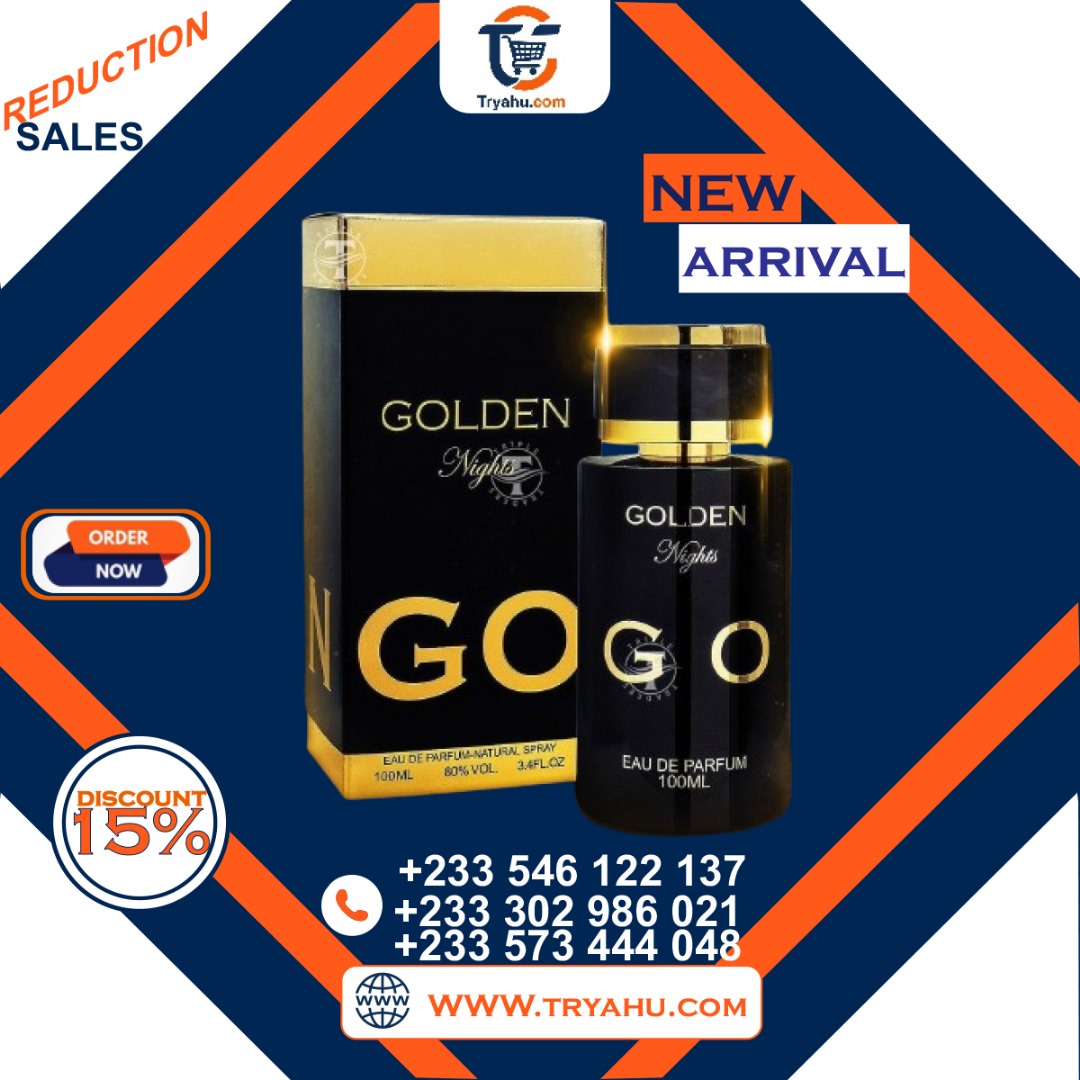 Golden Night Go Perfume Bold, Luxurious & Long-Lasting Fragrance